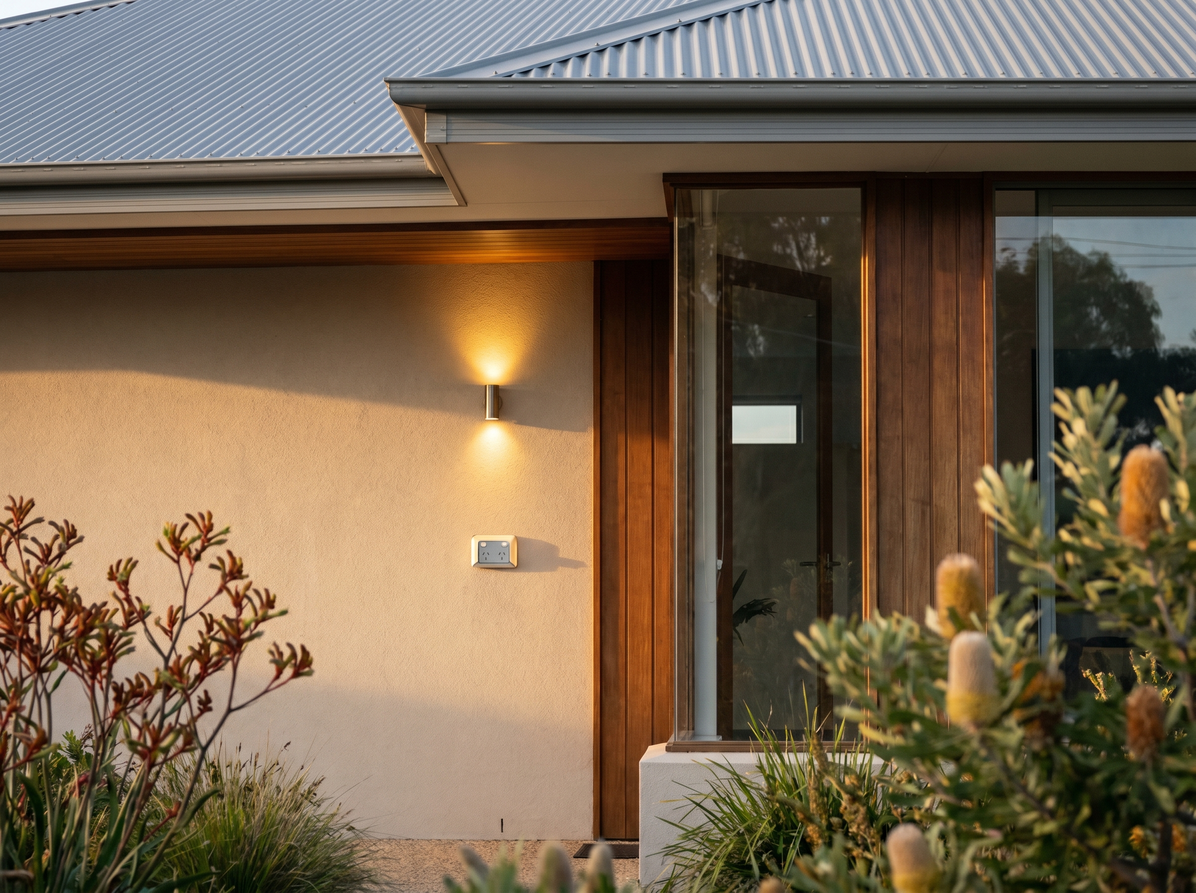 Exterior — Power and light outside